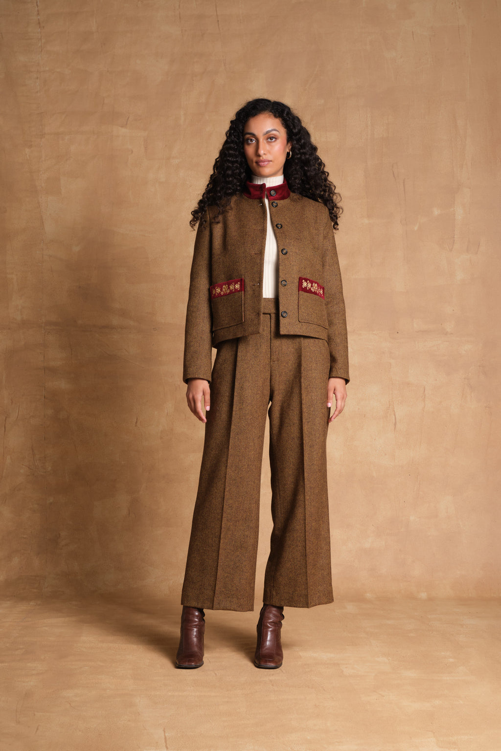 Pantalon Timi Marron