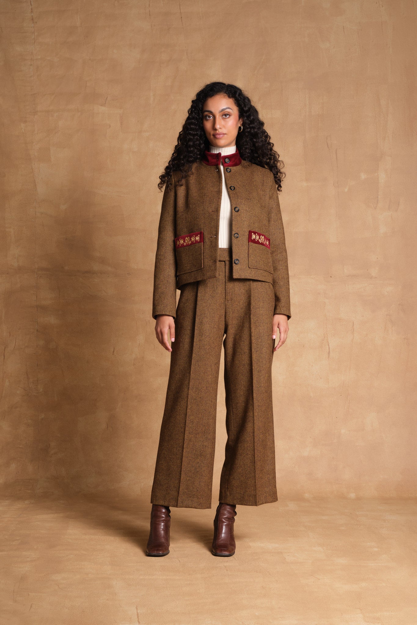 Pantalon Timi Marron