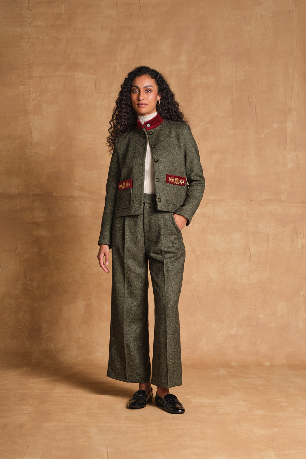 Veste Constantine Verte