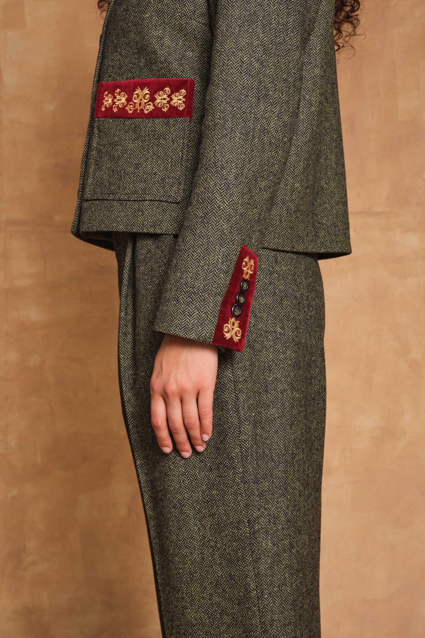 Veste Constantine Verte