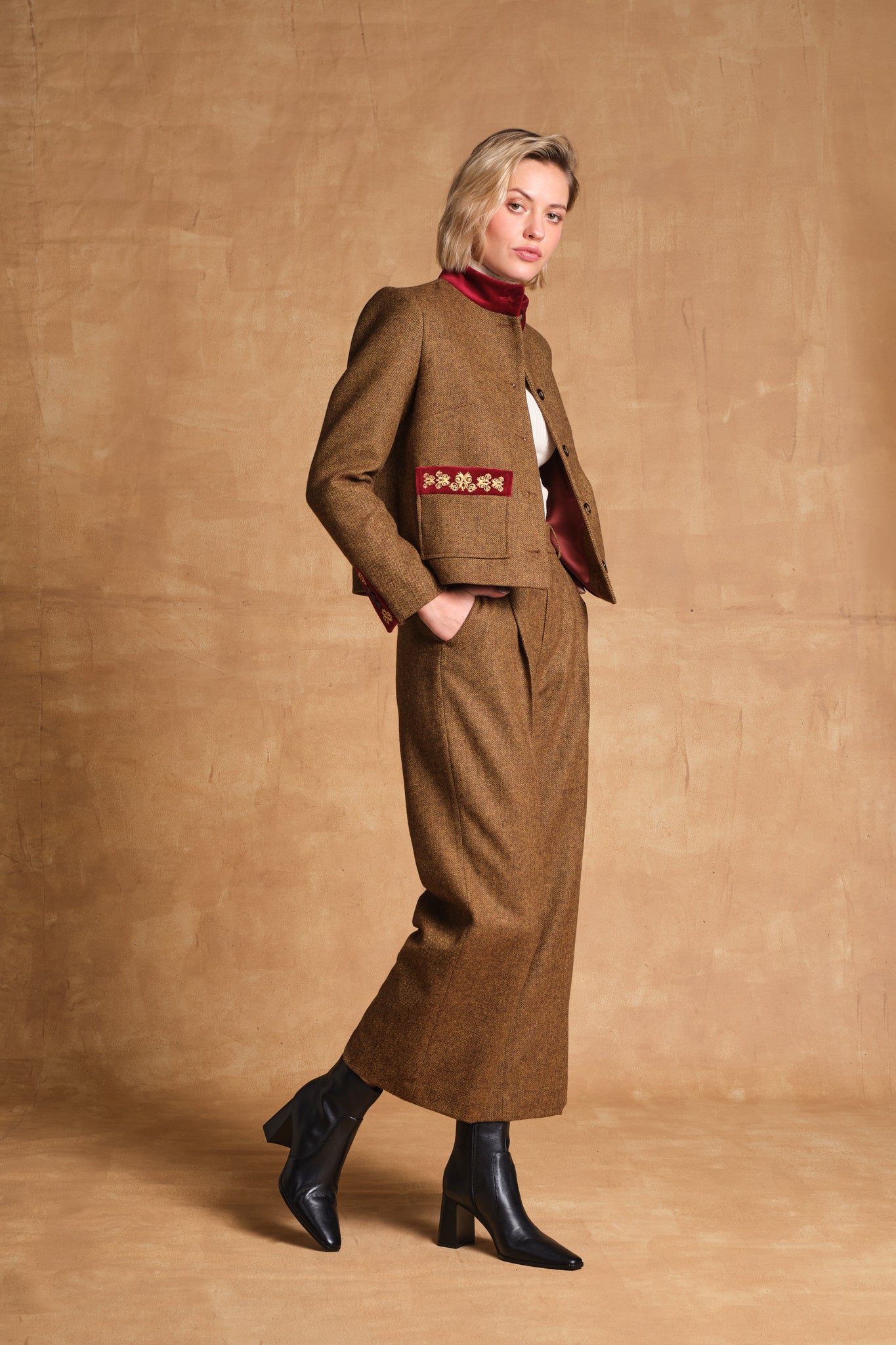 Veste Constantine Marron
