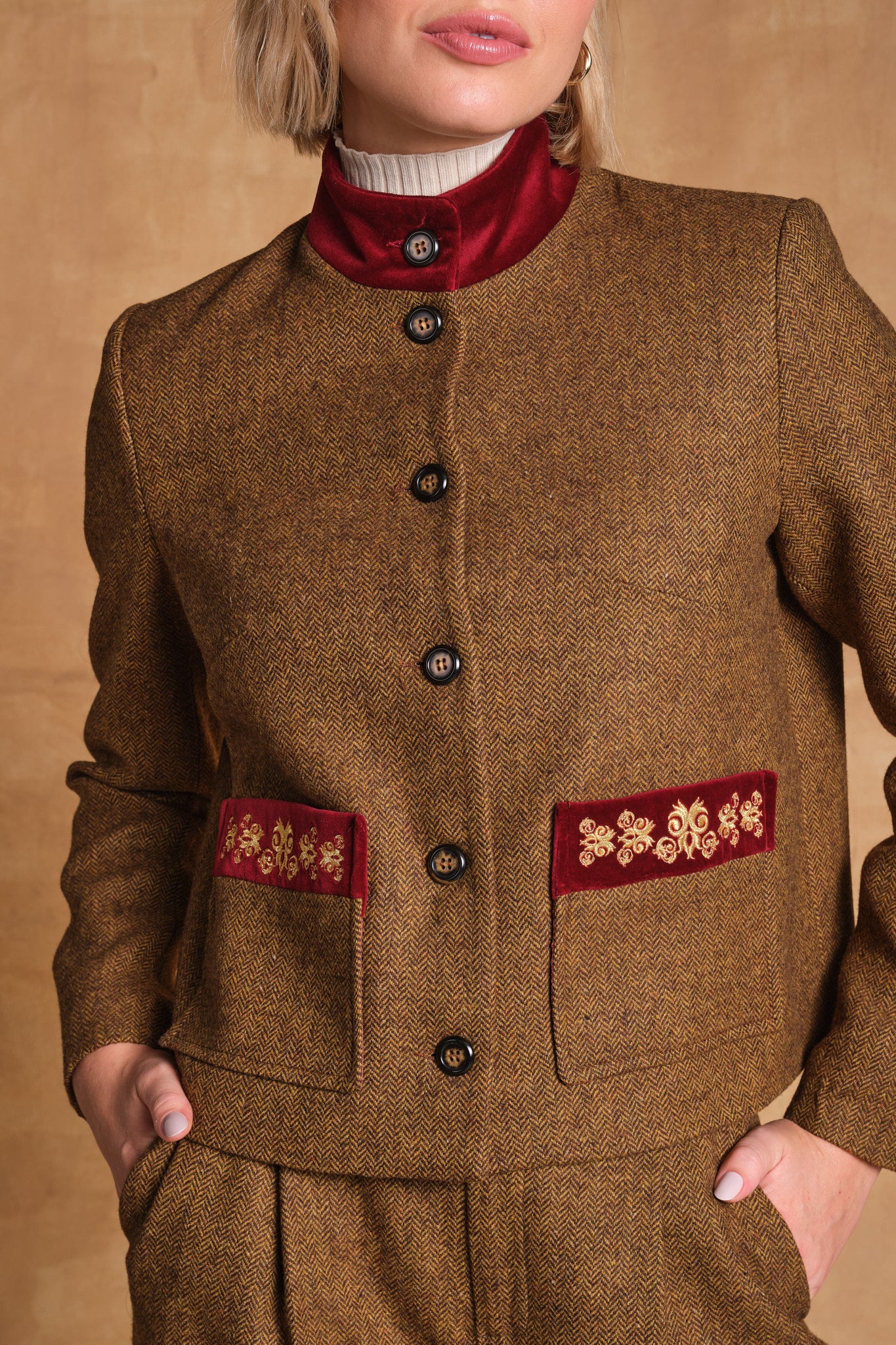 Veste Constantine Marron