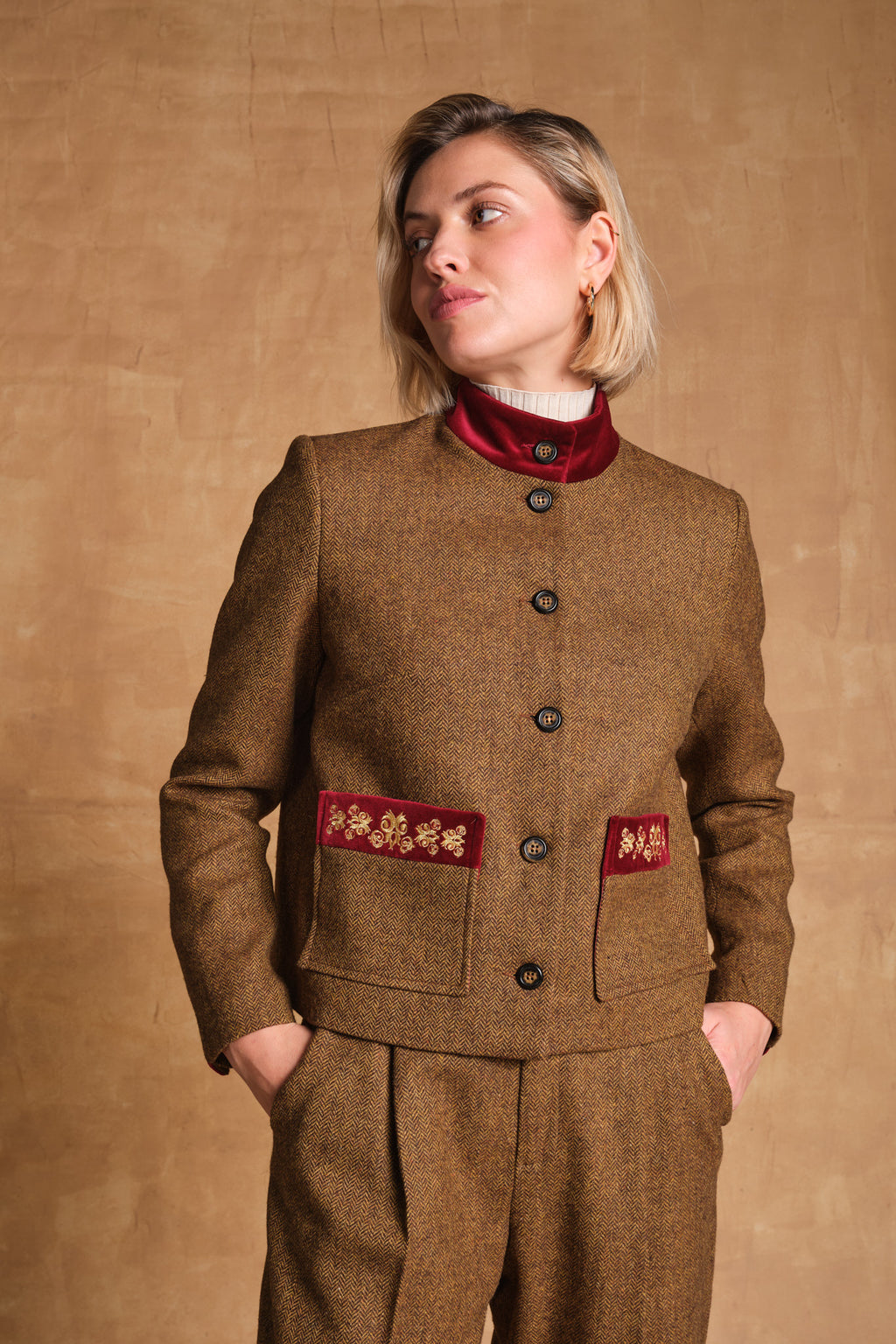 Veste Constantine Marron