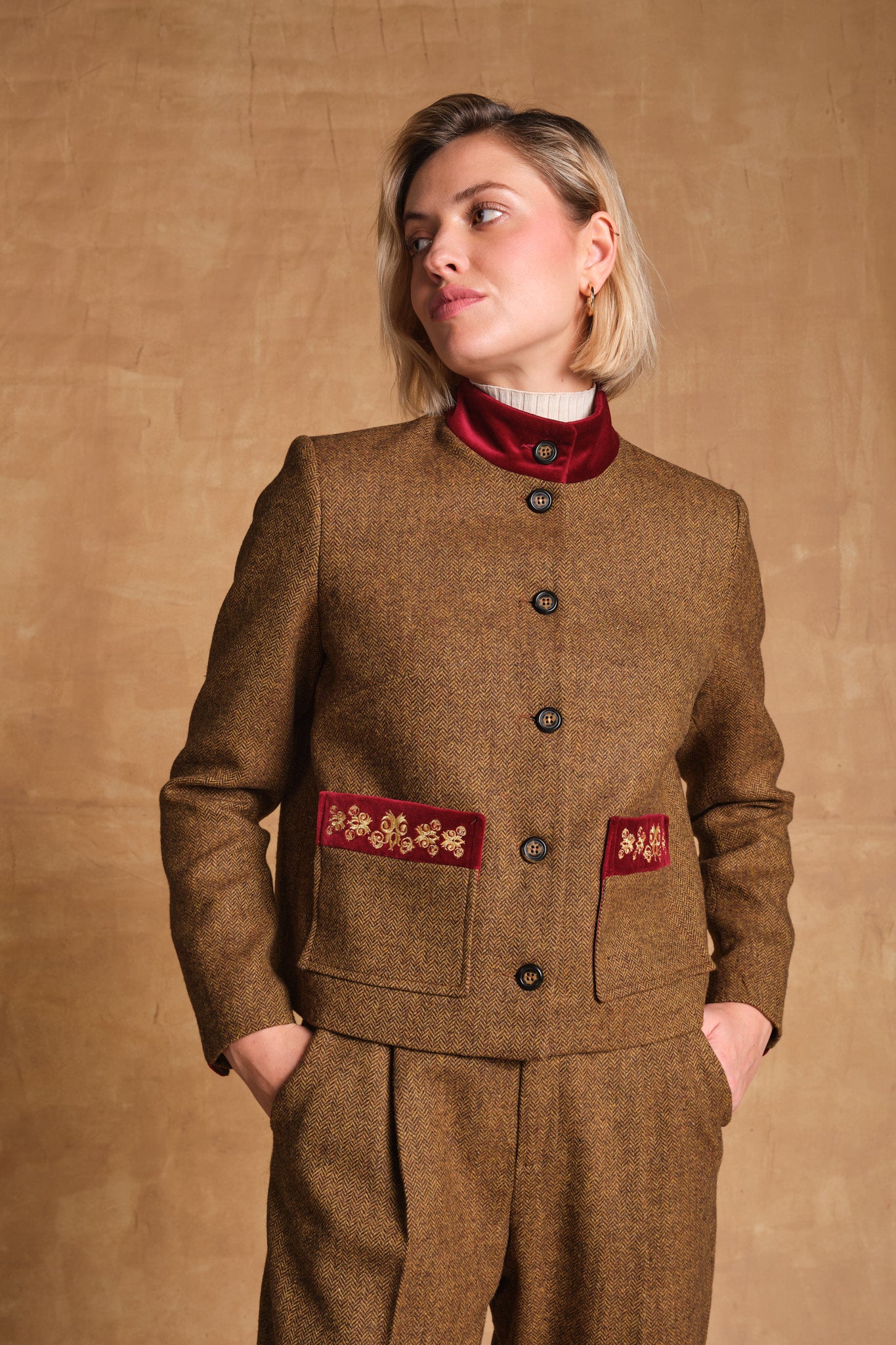 Veste Constantine Marron