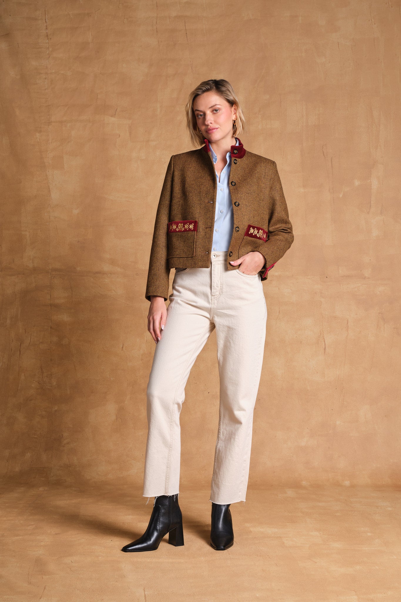 Veste Constantine Marron