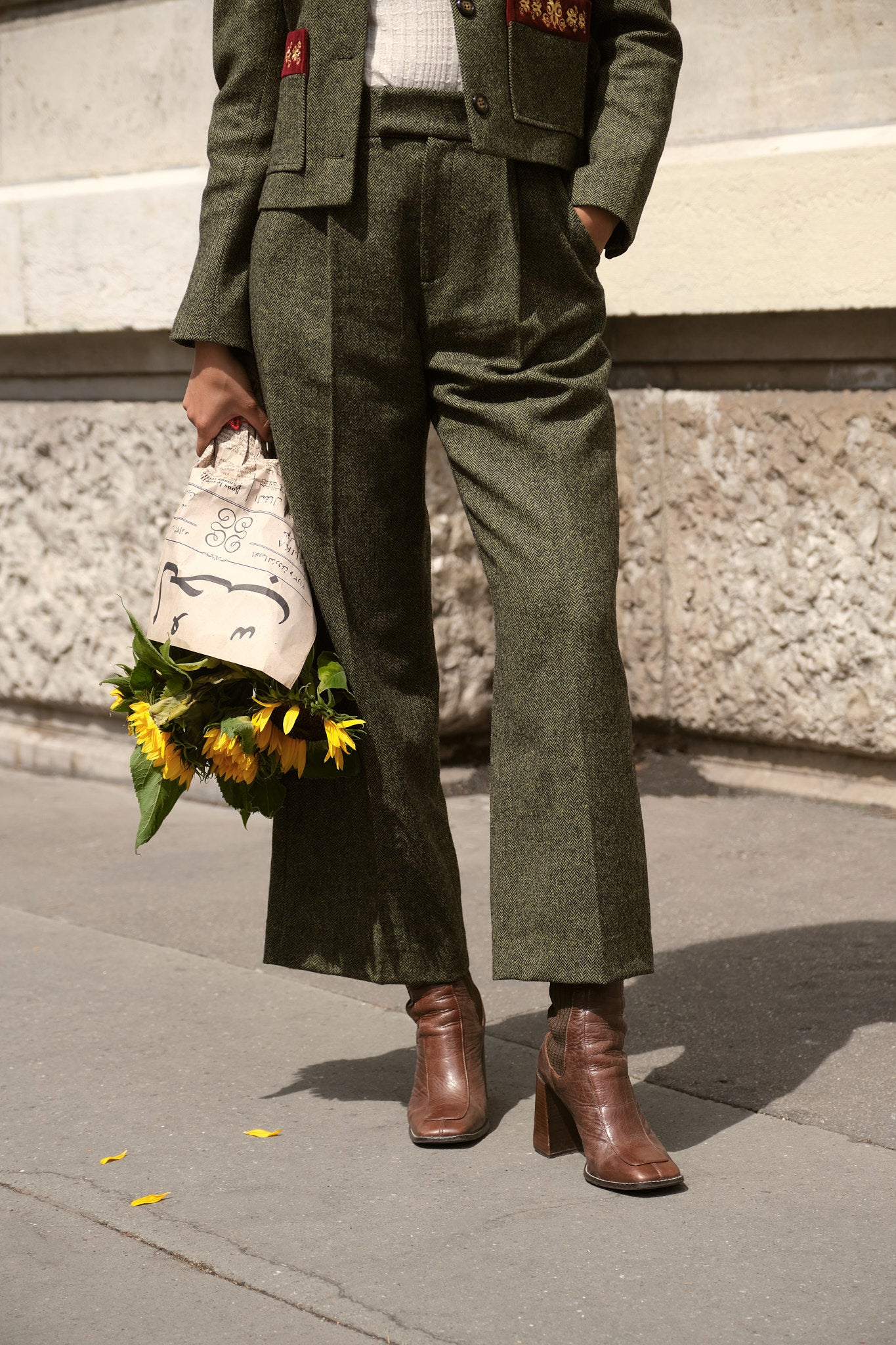 Pantalon Timi Vert