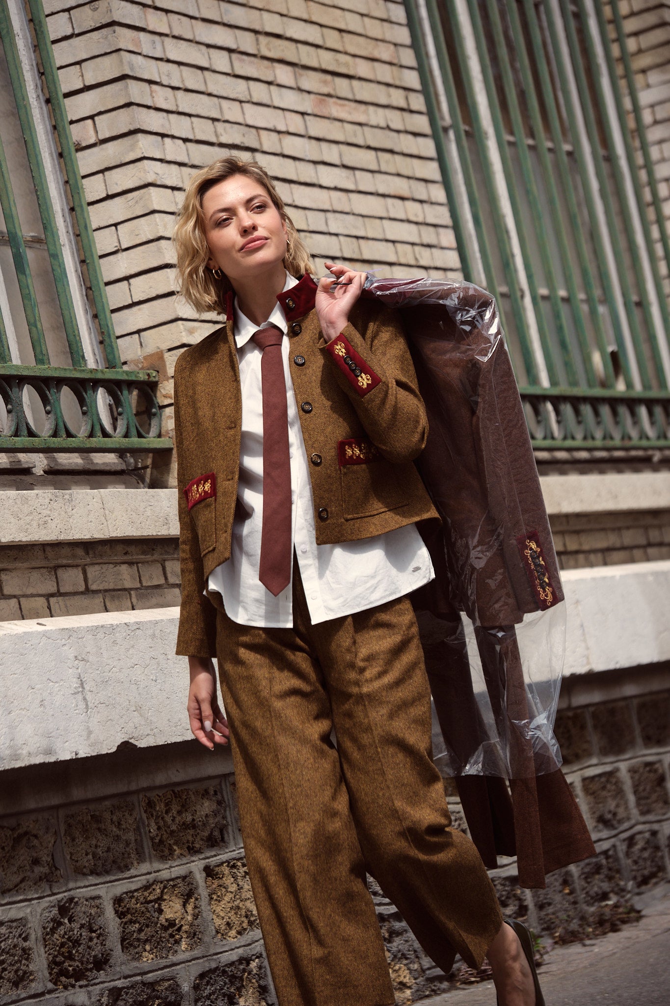 Pantalon Timi Marron