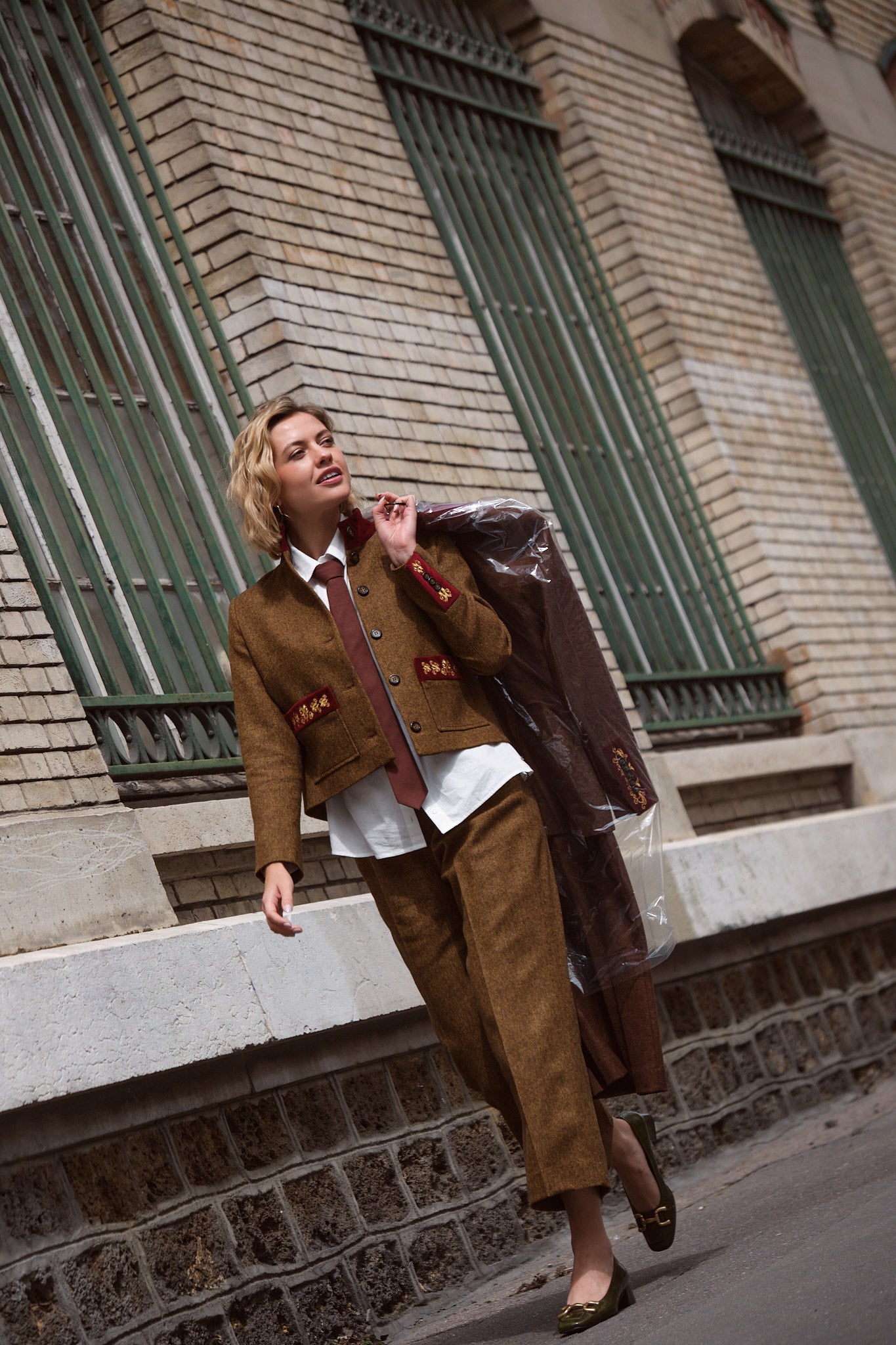 Pantalon Timi Marron