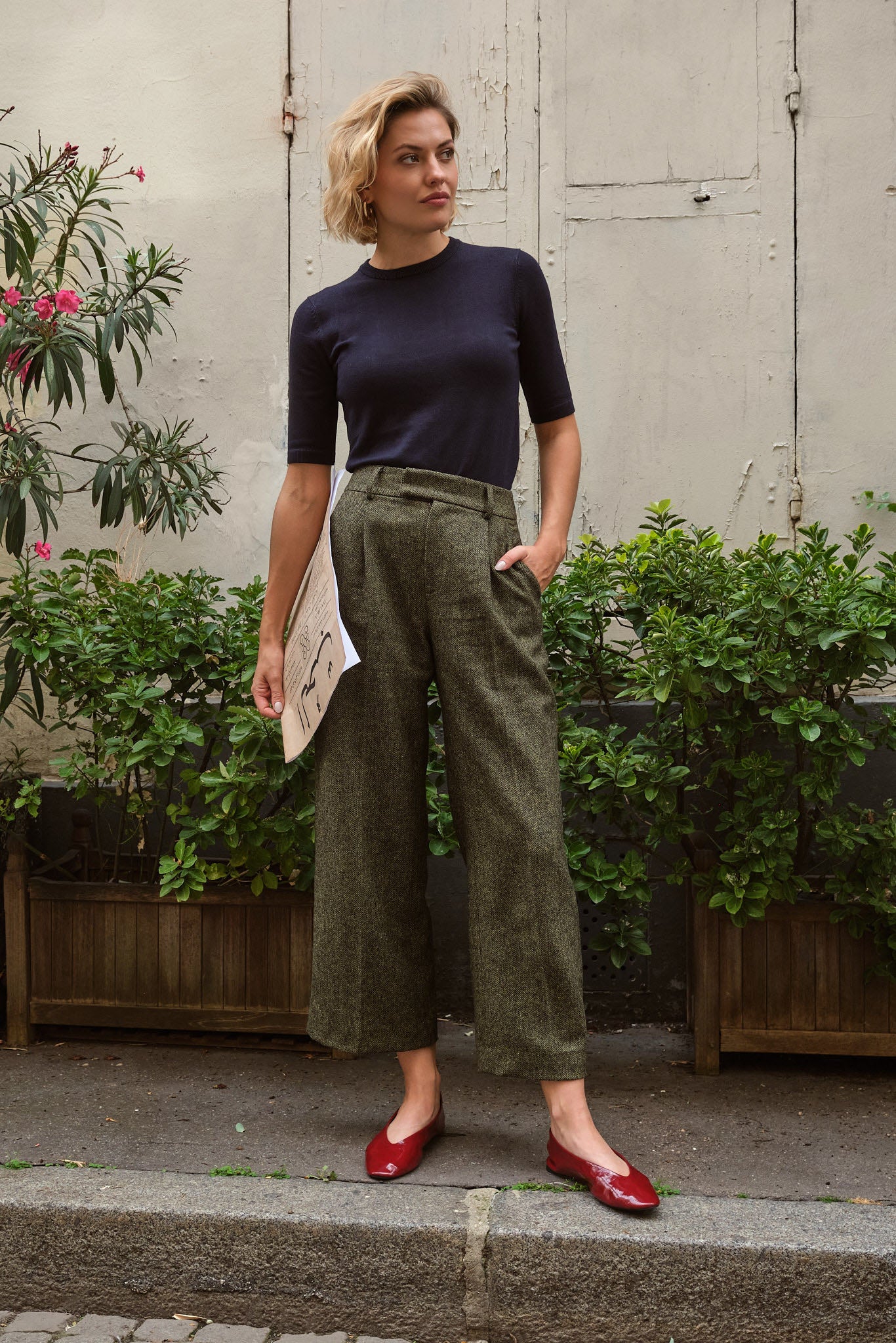 Pantalon Timi Vert
