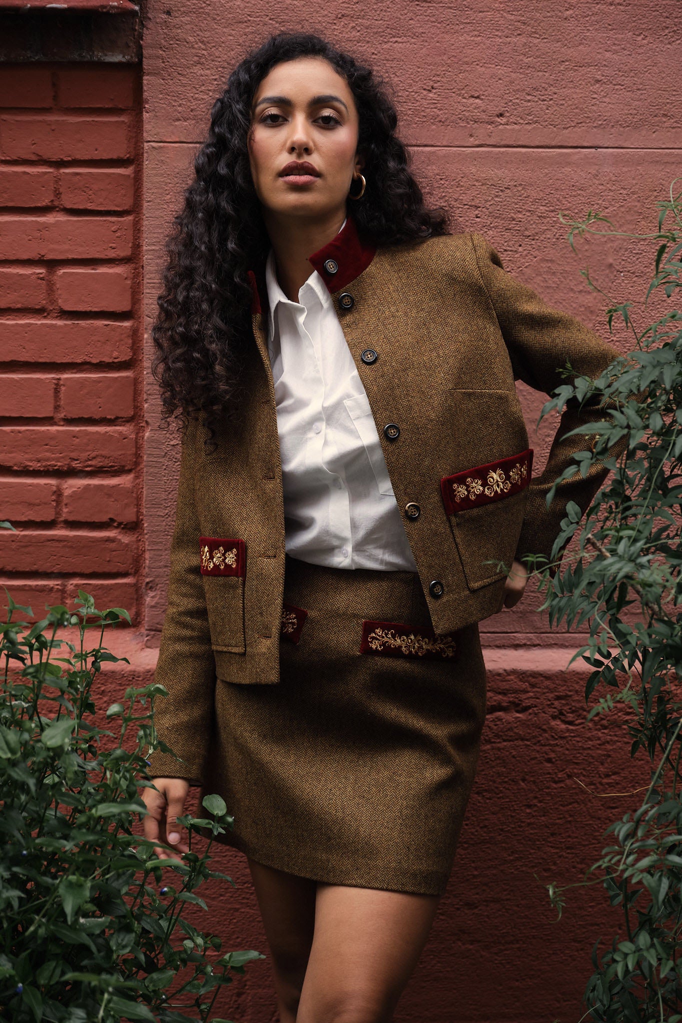 Veste Constantine Marron