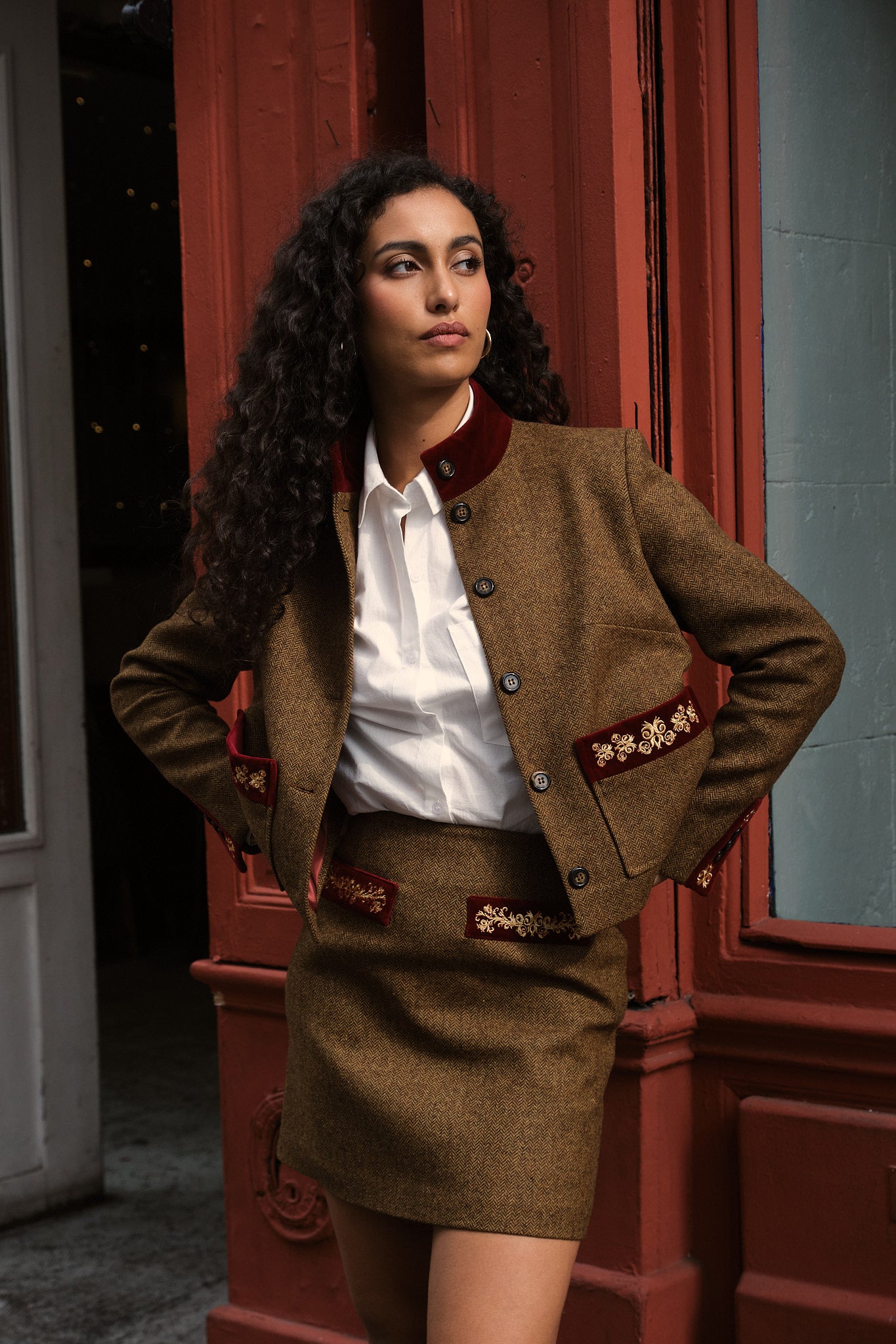 Veste Constantine Marron