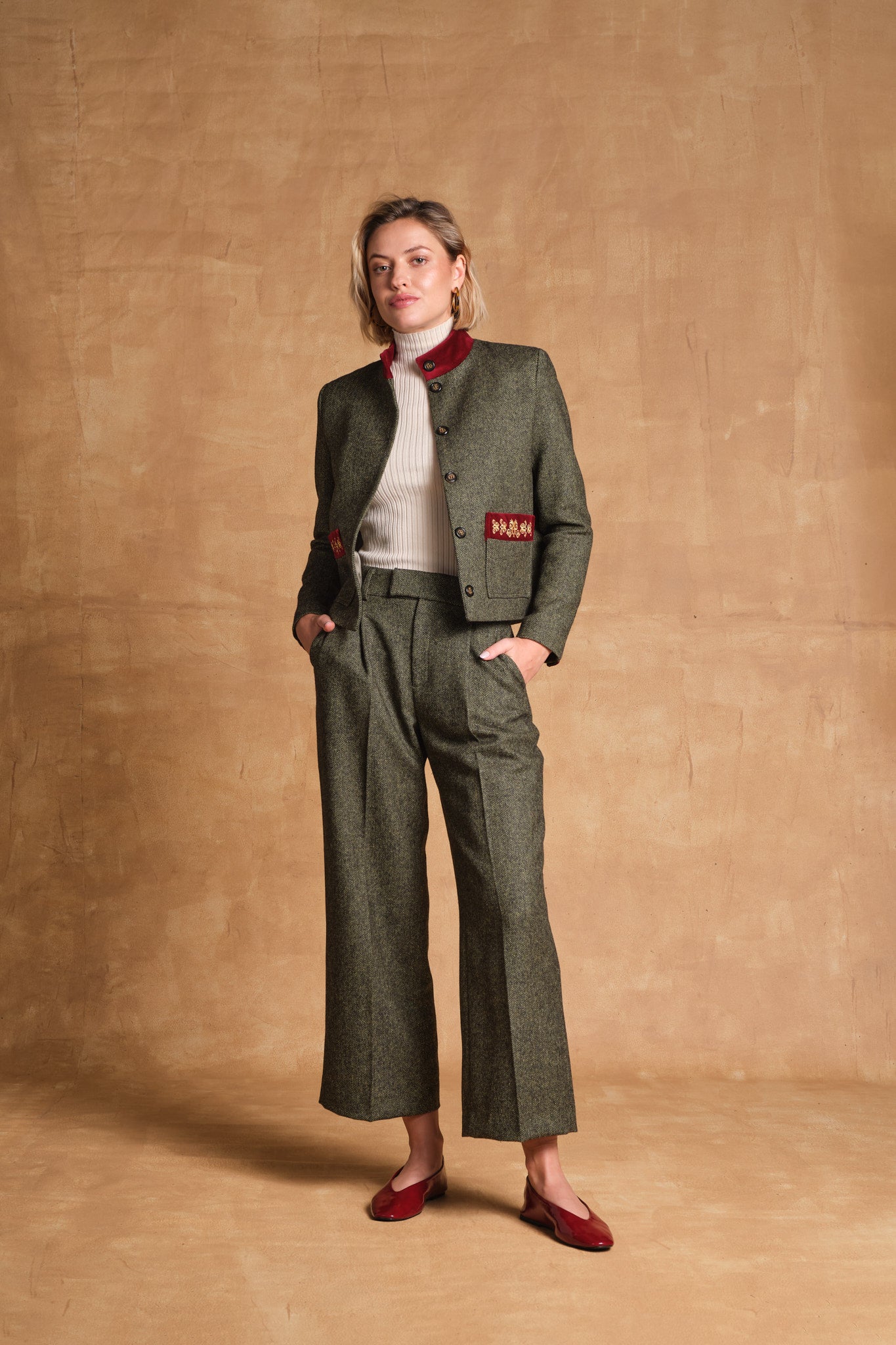 Pantalon Timi Vert