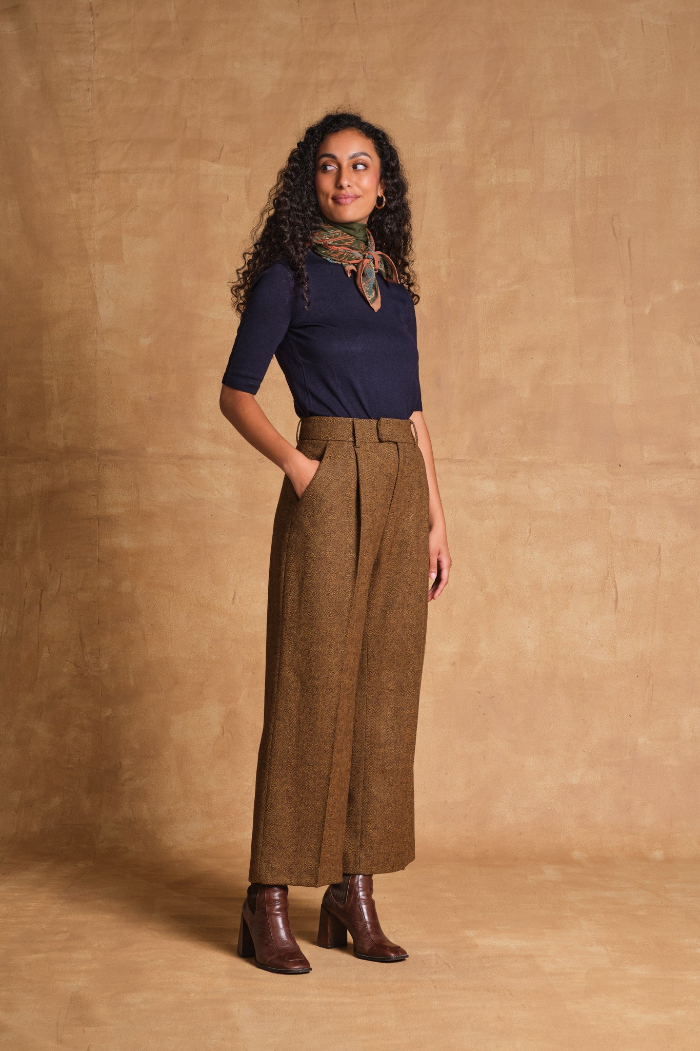 Pantalon Timi Marron